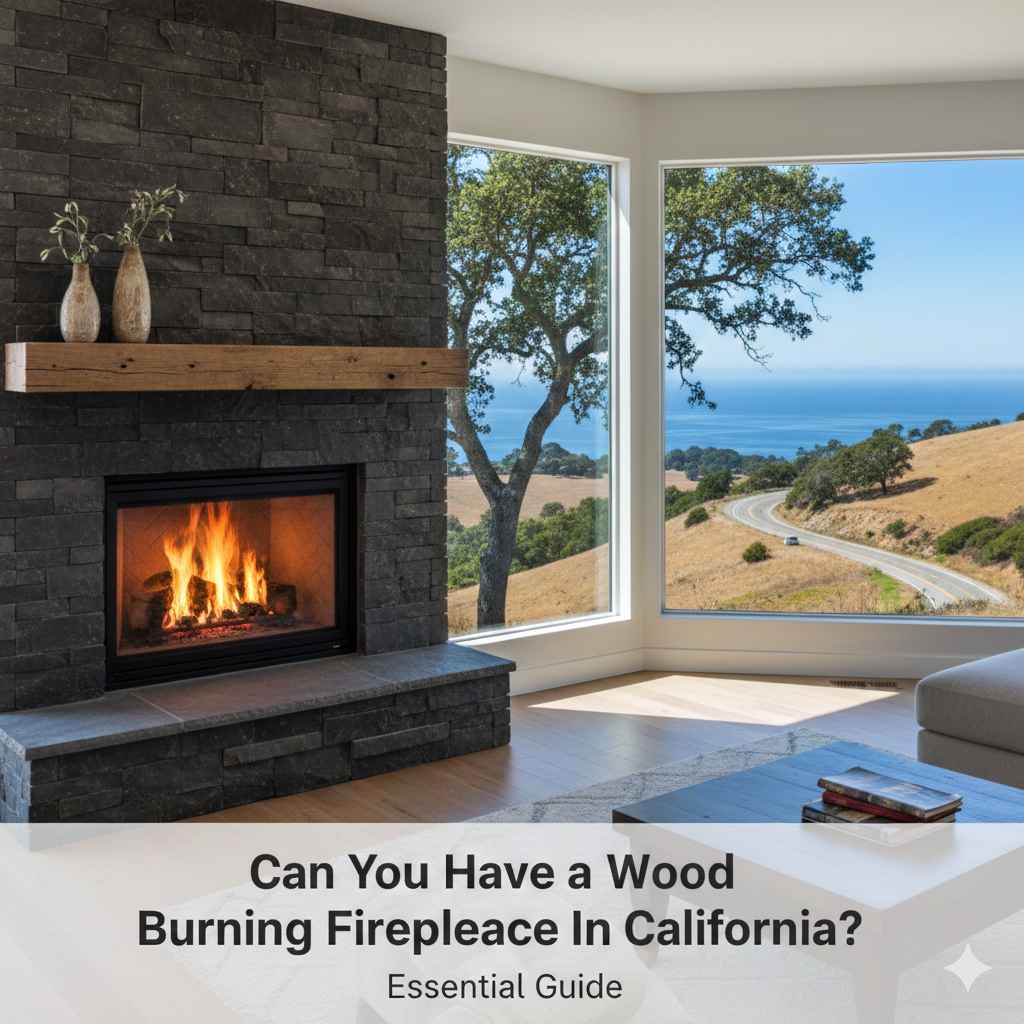 Can You Have a Wood Burning Fireplace In California