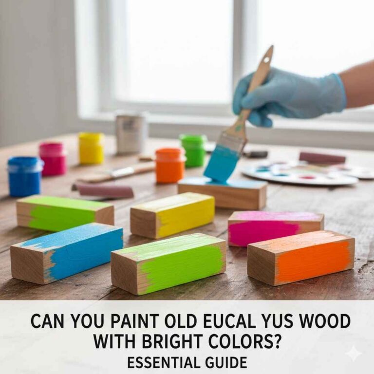 Can You Paint Old Eucalyptus Wood With Bright Colors