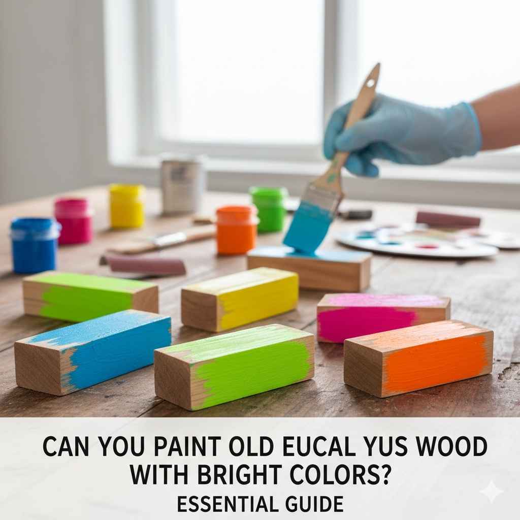 Can You Paint Old Eucalyptus Wood With Bright Colors
