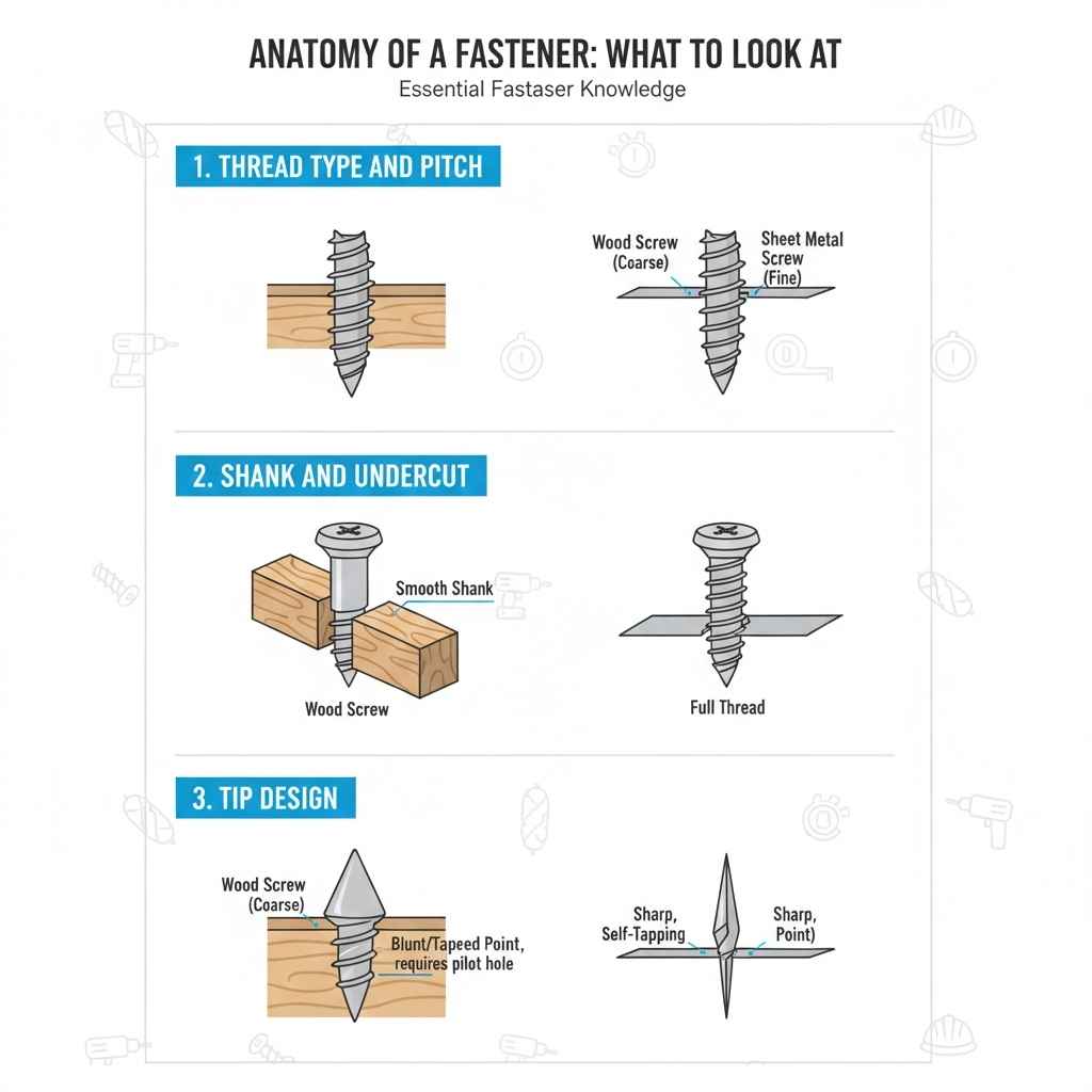 Anatomy of a Fastener: What to Look At