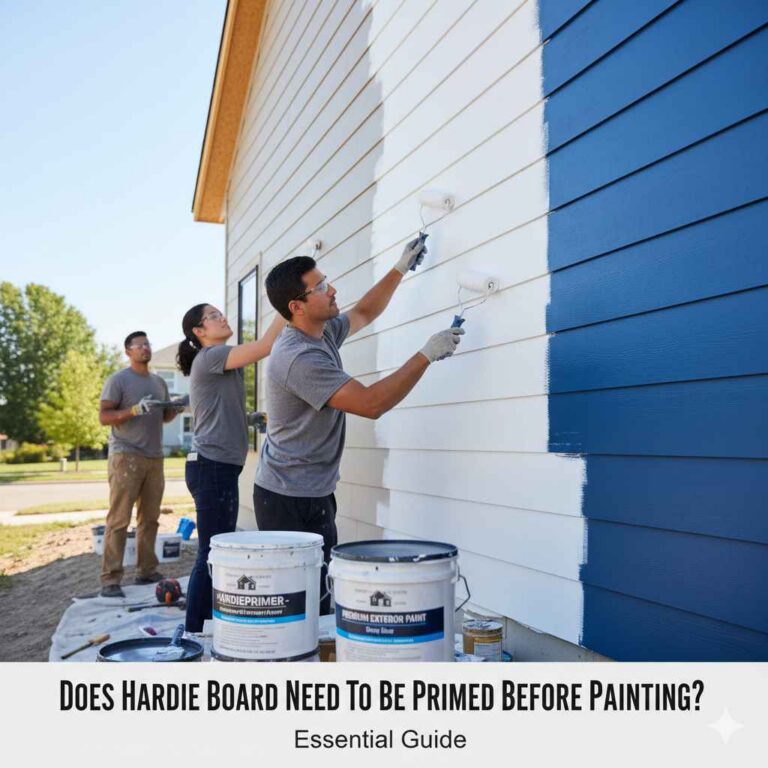 Does Hardie Board Need To Be Primed Before Painting