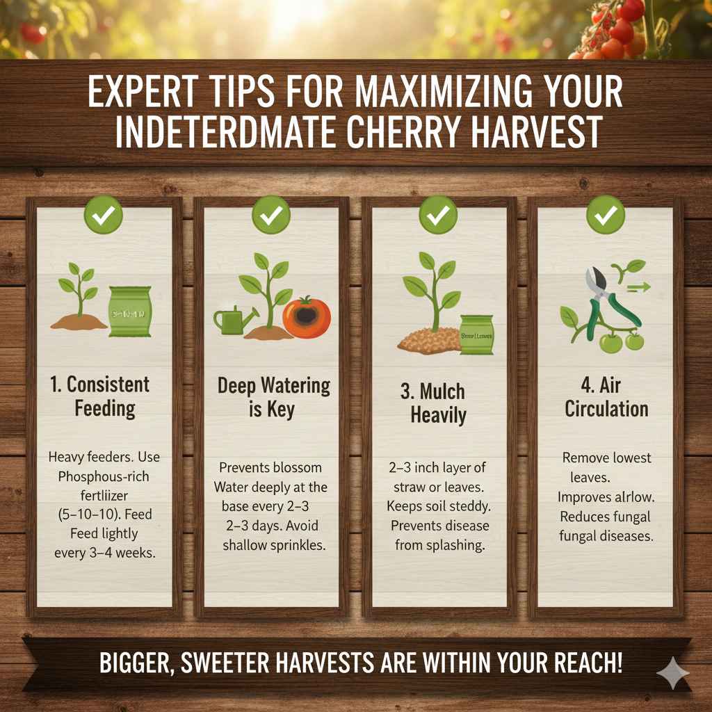 Expert Tips for Maximizing Your Indeterminate Cherry Harvest