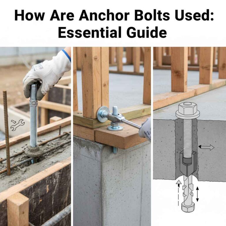 How Are Anchor Bolts Used