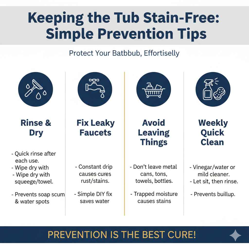 Keeping Your Tub Stain-Free