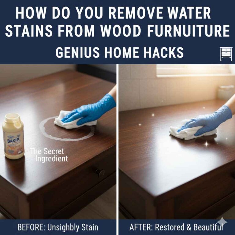 How Do You Remove Water Stains From Wood Furniture Genius