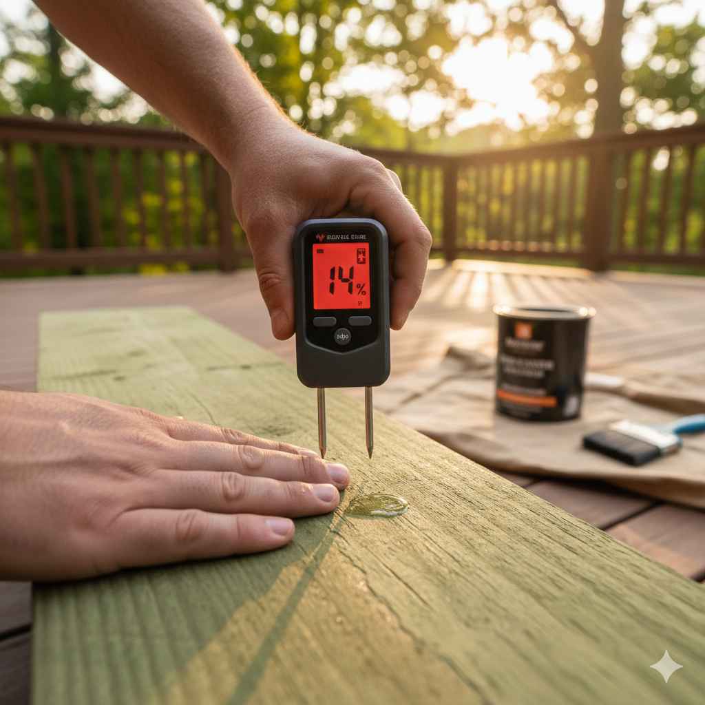 How Long Before You Can Stain Pressure Treated Lumber