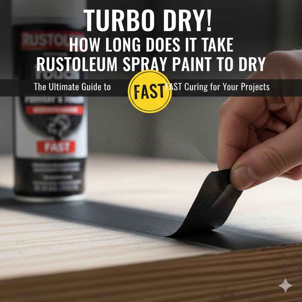 How Long Does It Take Rustoleum Spray Paint To Dry Fast