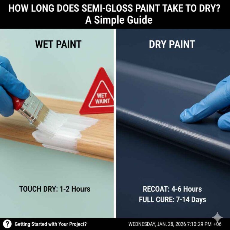 How Long Does Semi-Gloss Paint Take to Dry
