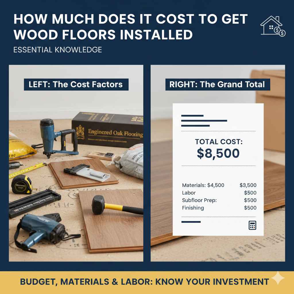 How Much Does It Cost To Get Wood Floors Installed