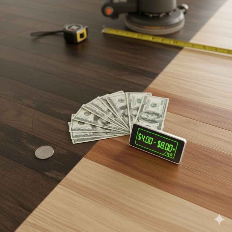 How Much Per Square Foot To Refinish Hardwood Floors