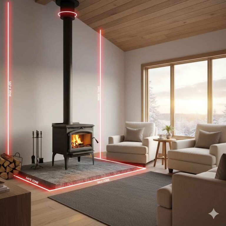 How Much Space Is Needed for a Wood-Burning Stove