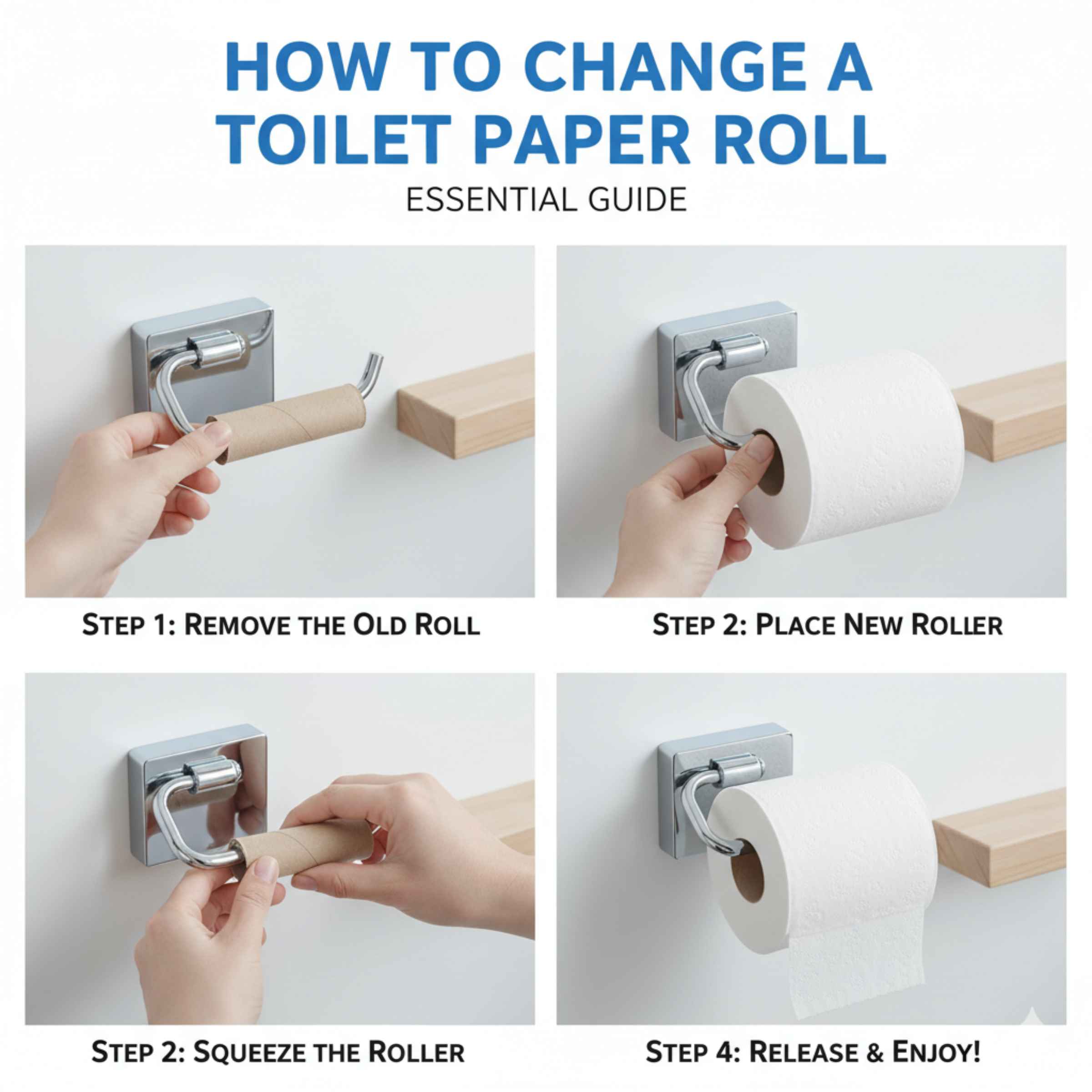 How To Change A Toilet Paper Roll
