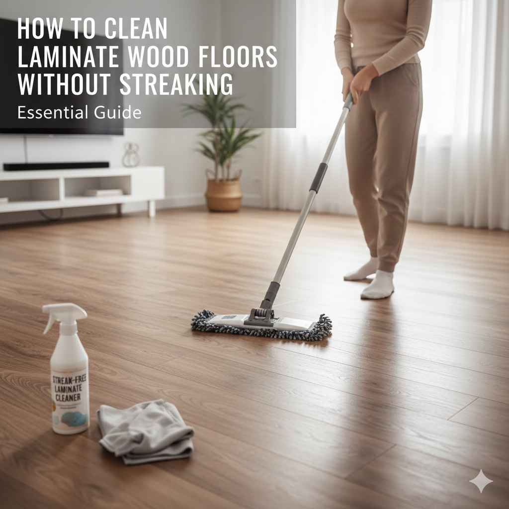 How To Clean Laminate Wood Floors Without Streaking