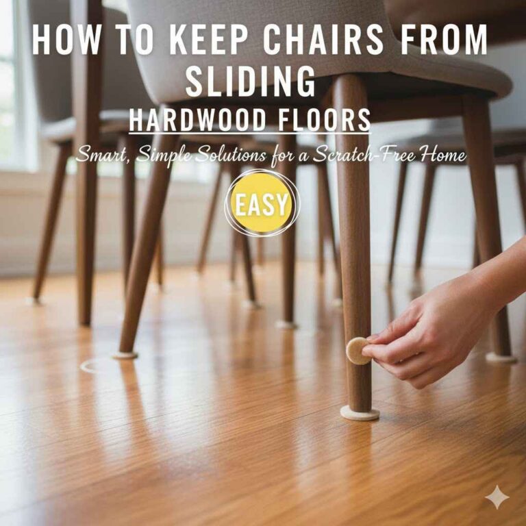 How To Keep Chairs From Sliding On Hardwood Floors Easy