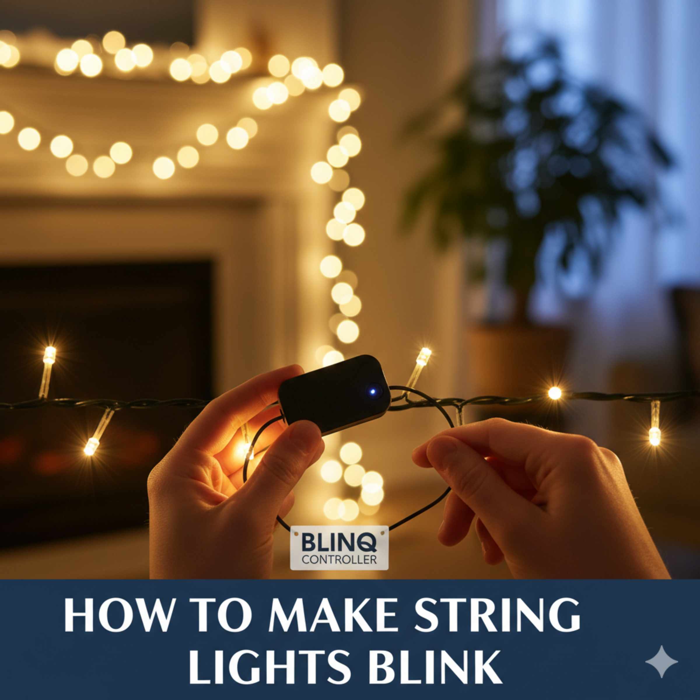 How To Make String Lights Blink