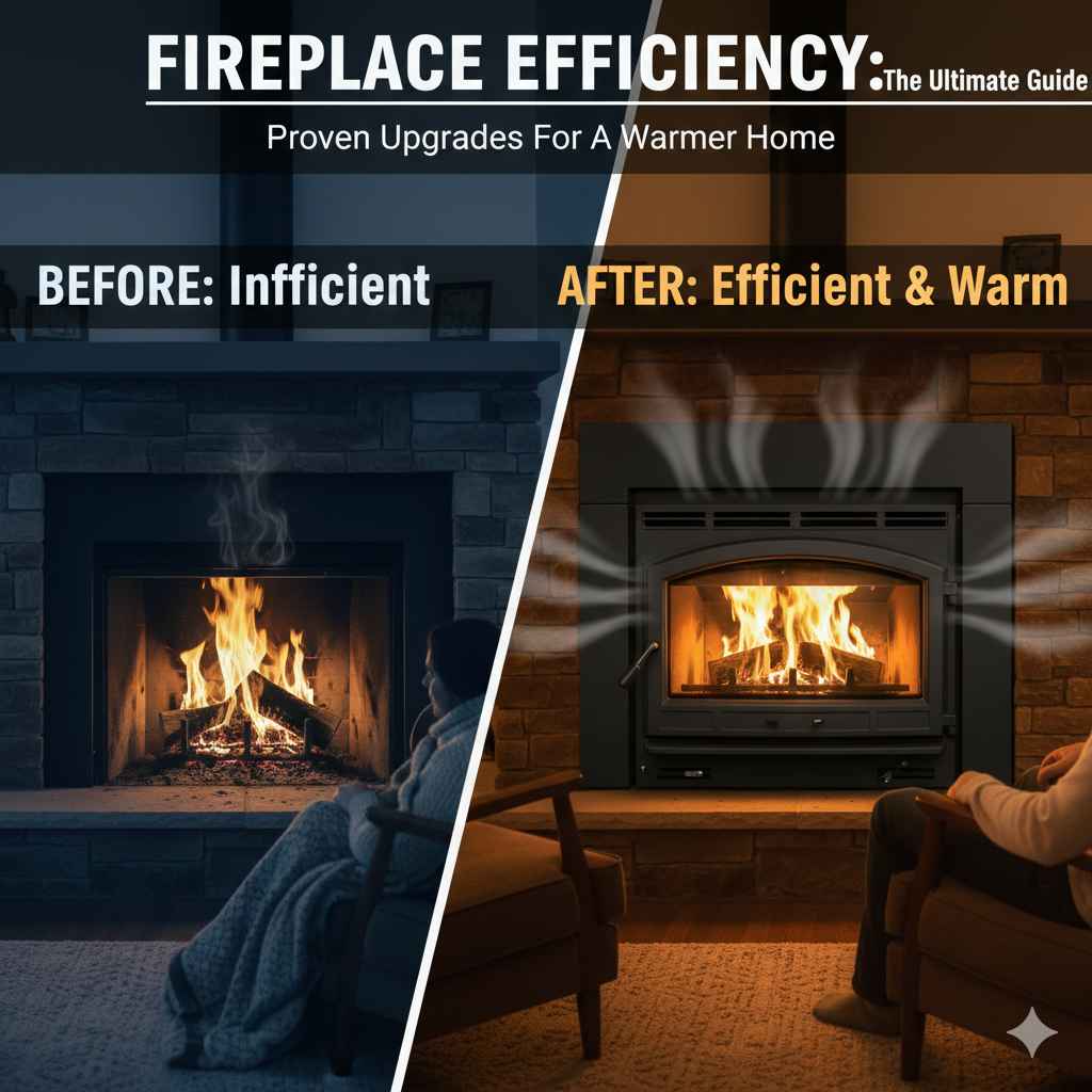 How To Make Wood Burning Fireplace More Efficient