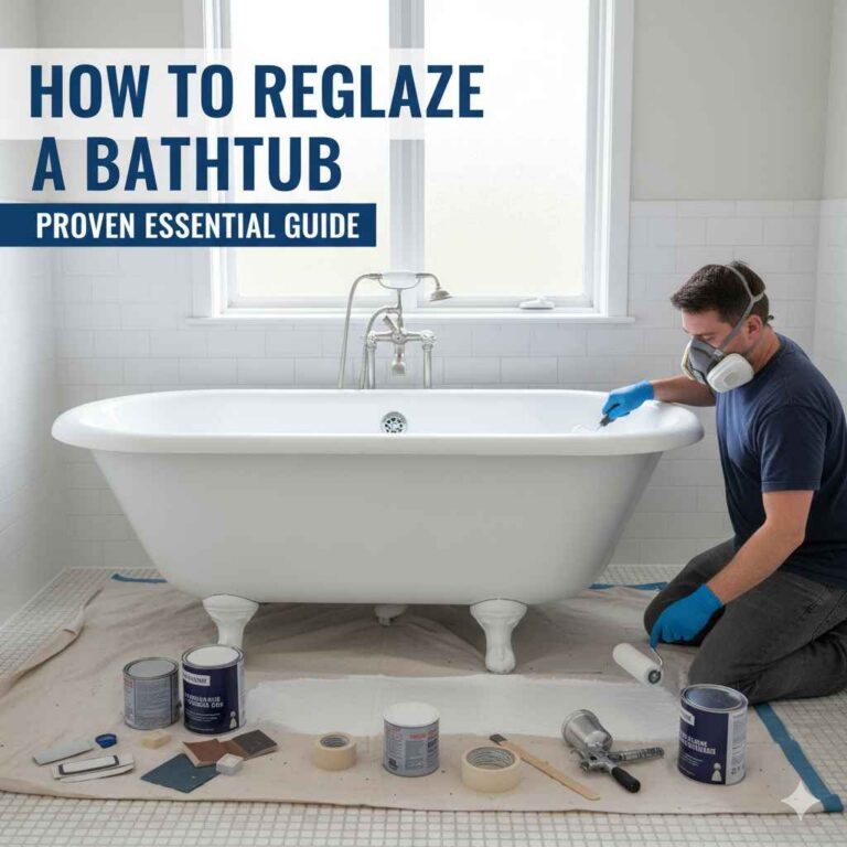 How To Reglaze A Bathtub