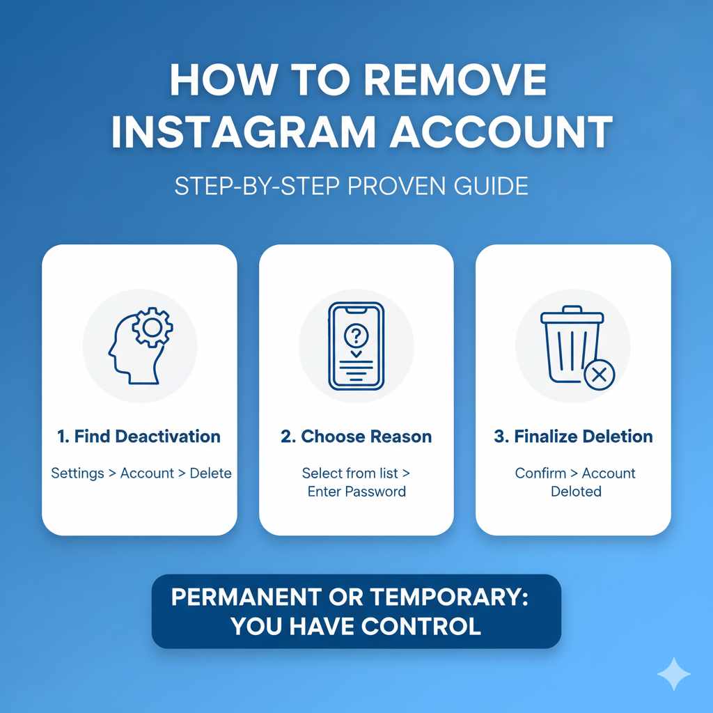 How To Remove Instagram Account