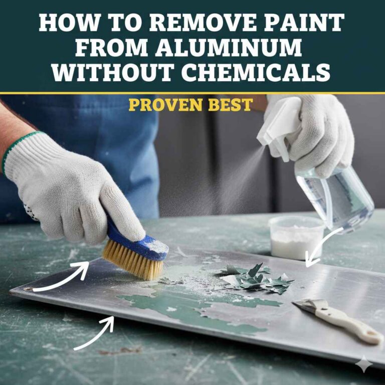 How To Remove Paint From Aluminum Without Chemicals