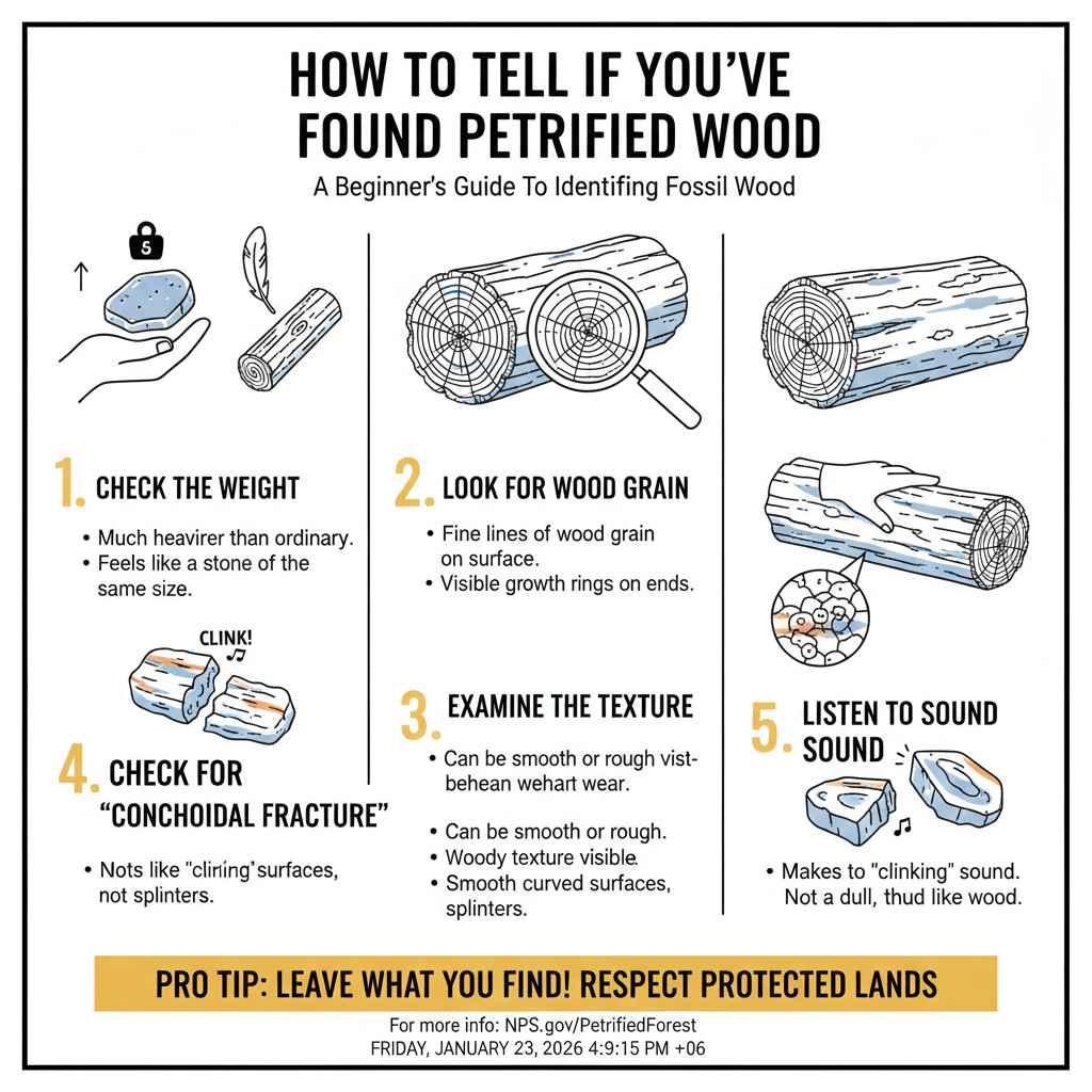 How to Tell if You've Found Petrified Wood