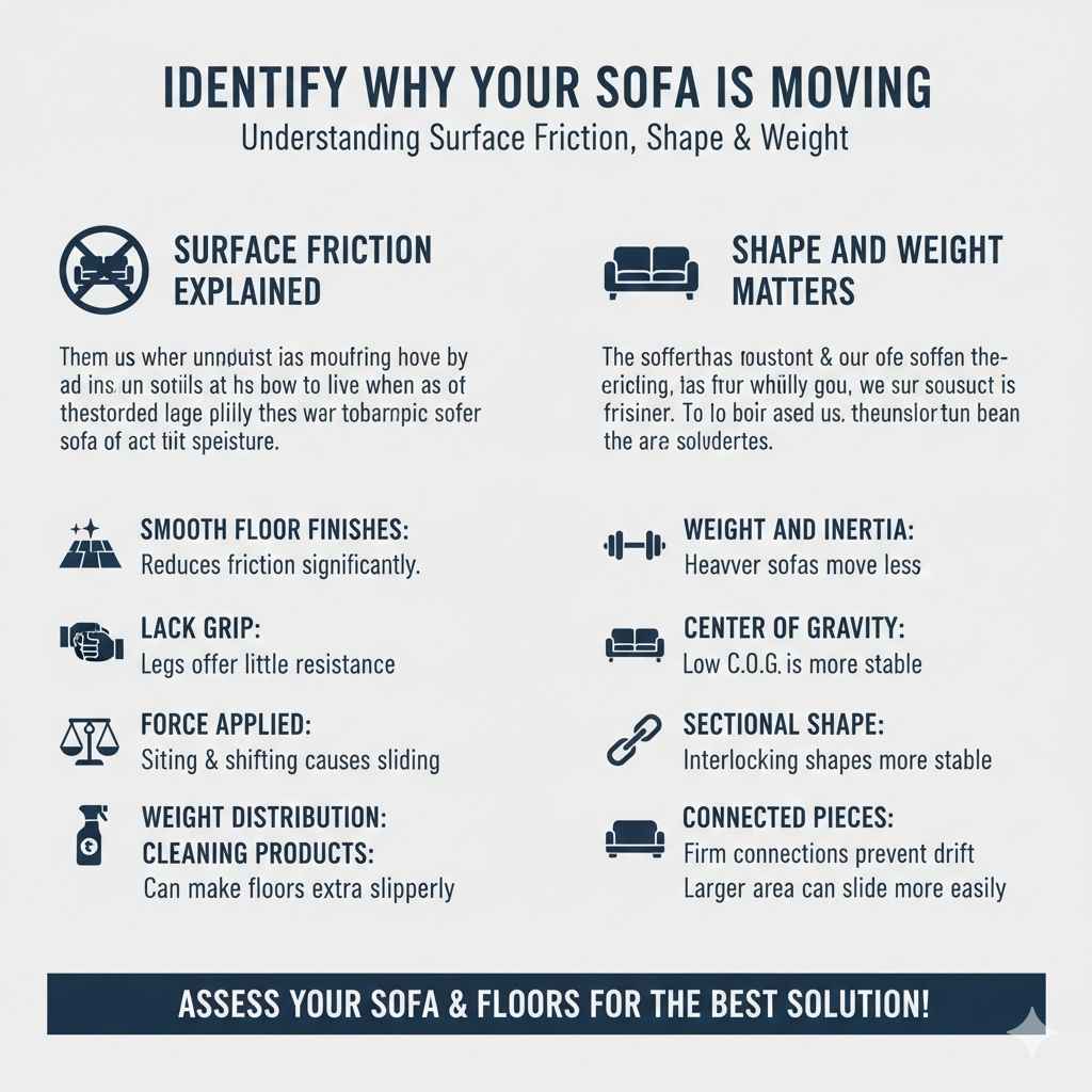 Identify Why Your Sofa Is Moving