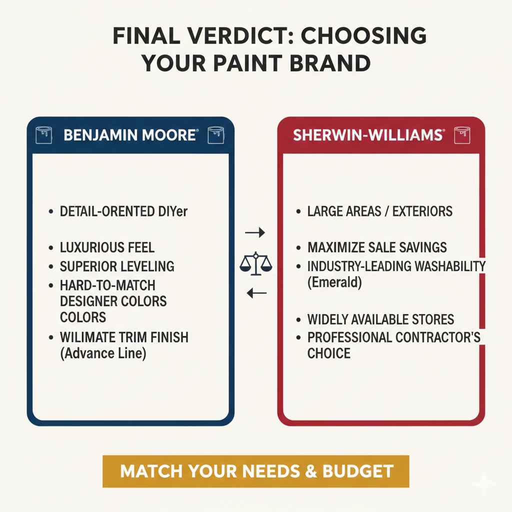 When to Choose Which Brand