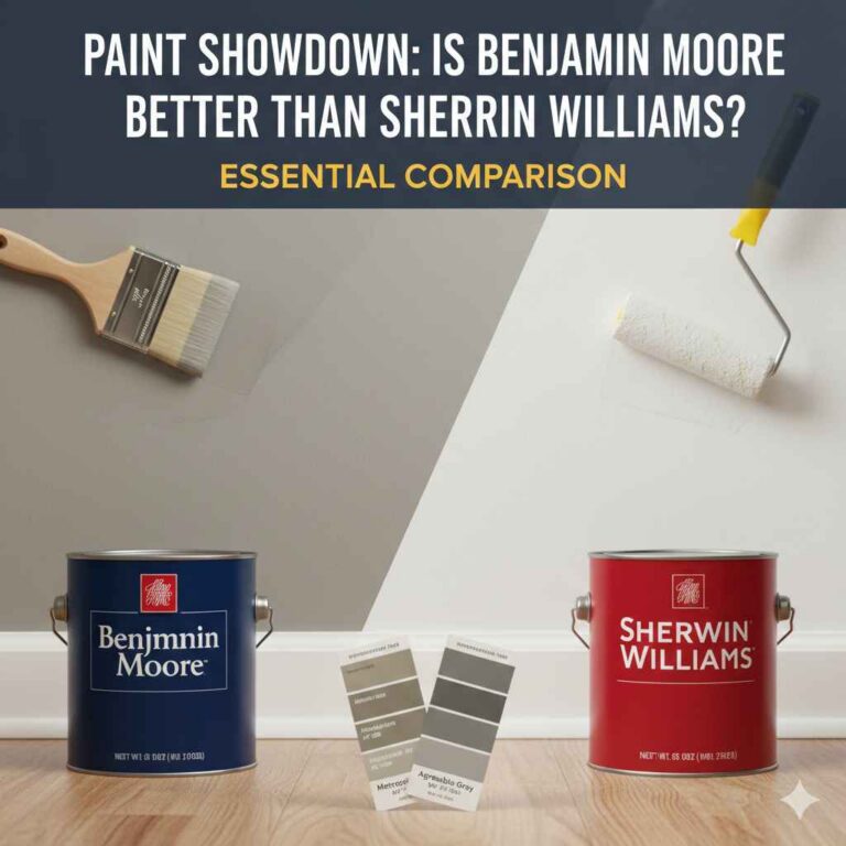 Is Benjamin Moore Paint Better Than Sherwin Williams