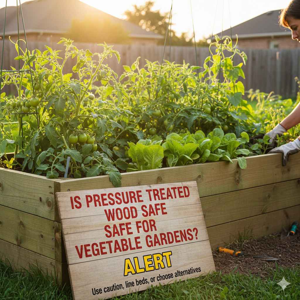 Is Pressure Treated Wood Safe For Vegetable Gardens Alert