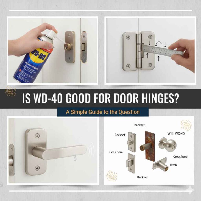 Is WD-40 Good for Door Hinges