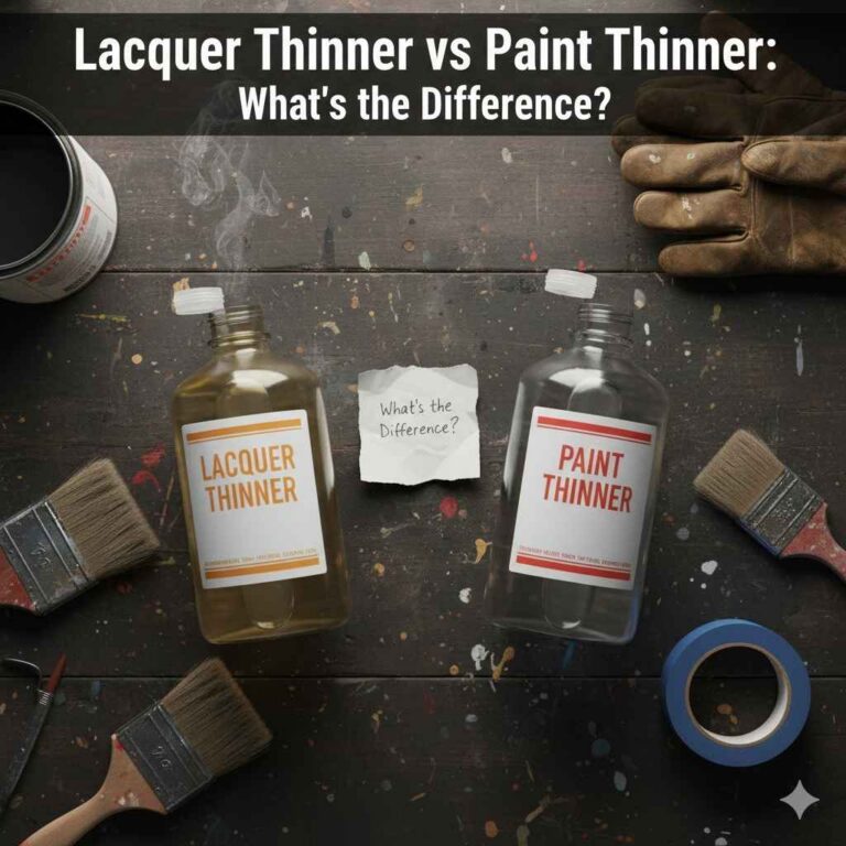 Lacquer Thinner vs Paint Thinner