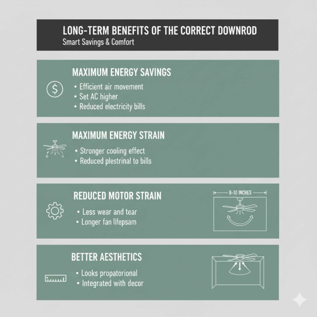 Long-Term Benefits of the Correct Downrod