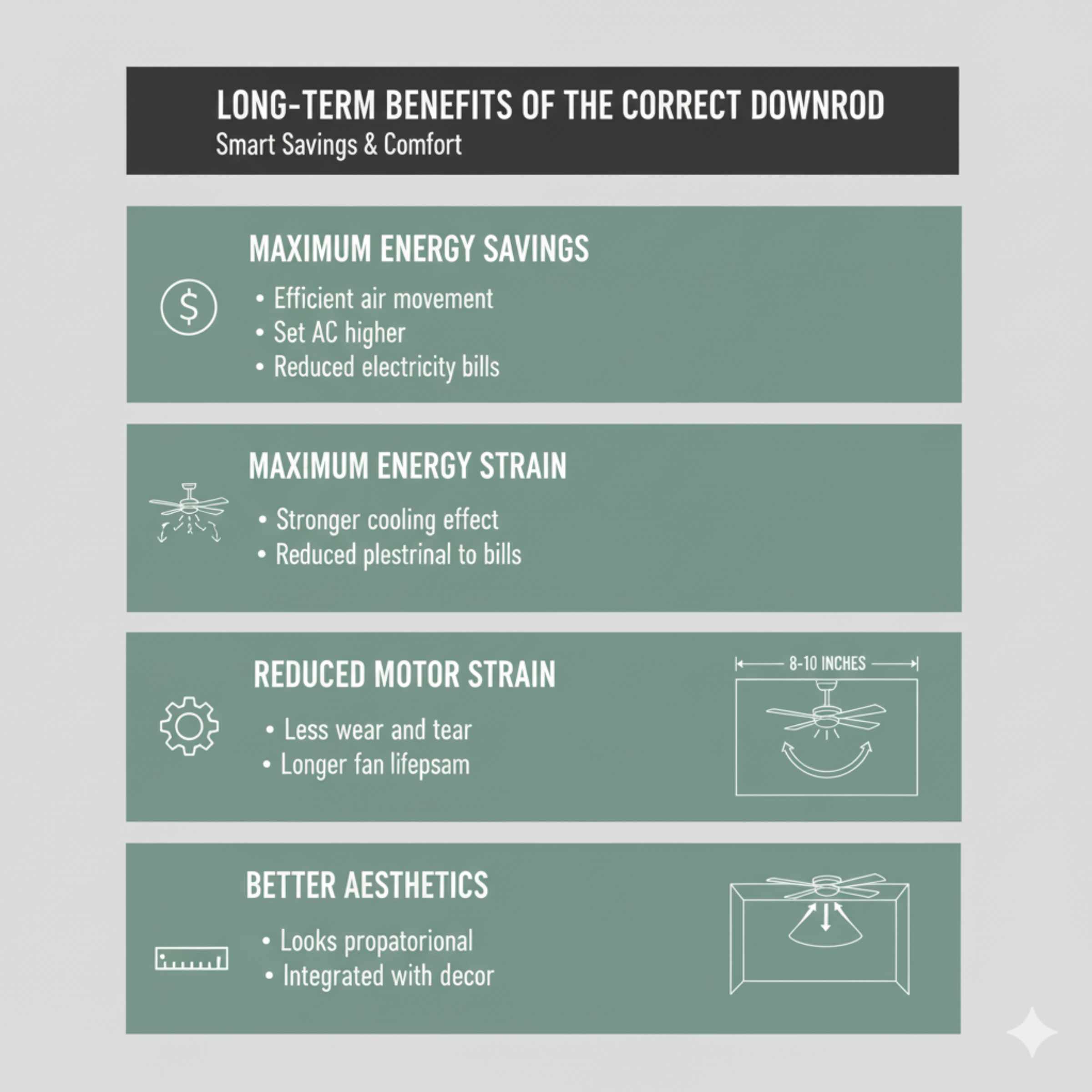Long-Term Benefits of the Correct Downrod
