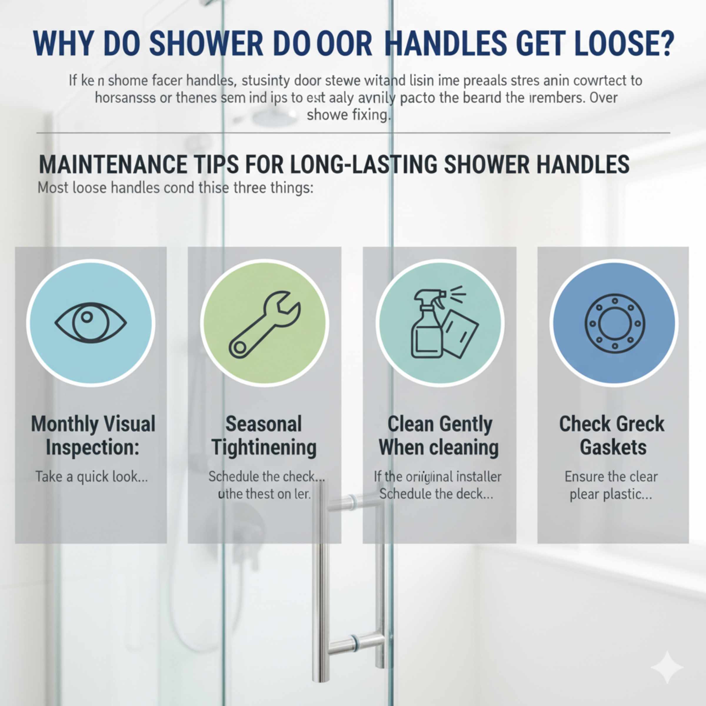 Maintenance Tips for Long-Lasting Shower Handles