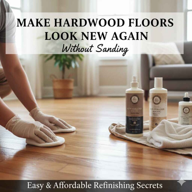 Make Hardwood Floors Look New Without Sanding Without Sanding