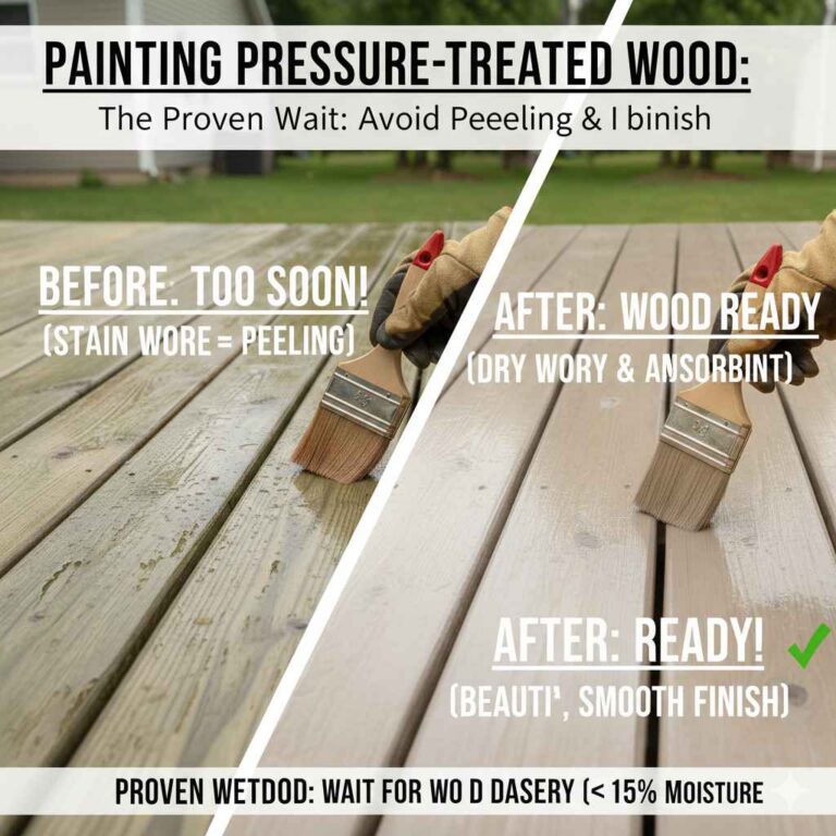 Paint Pressure Treated Wood