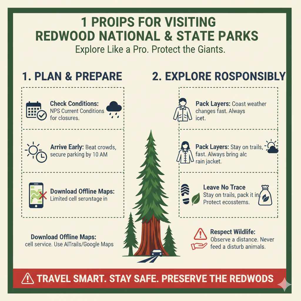 Tips for Visiting Redwood National Park Like a Pro