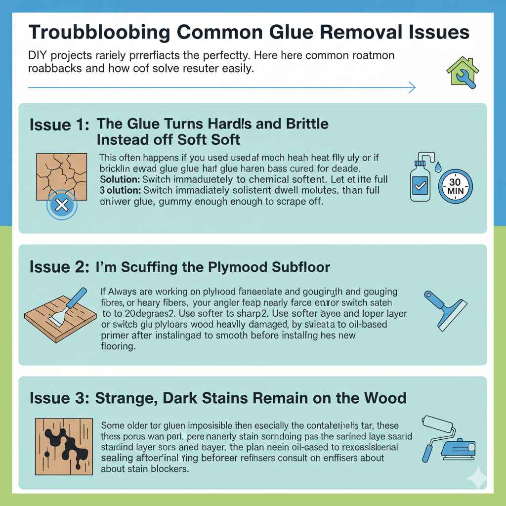 Troubleshooting Common Glue Removal Issues