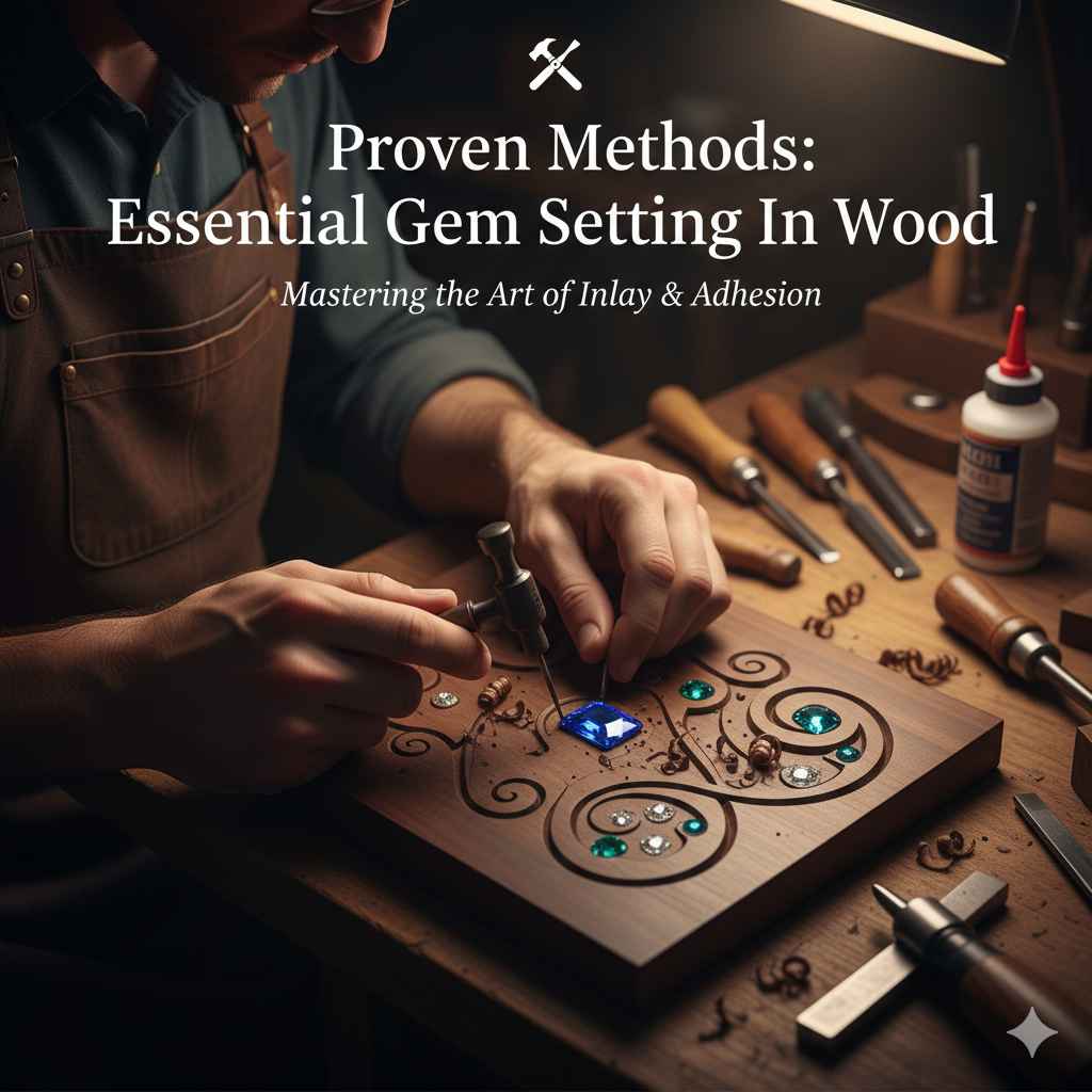 Essential Gem Setting In Wood