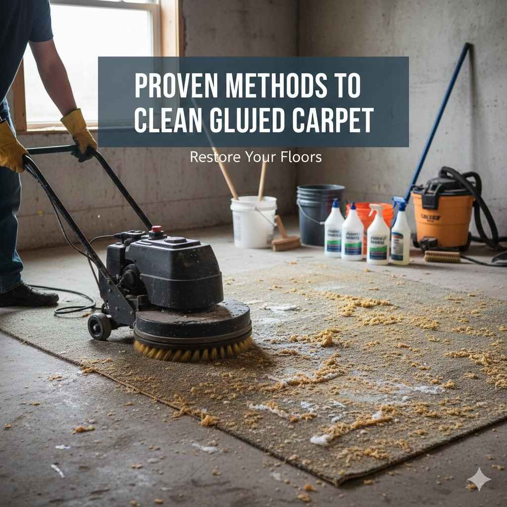 Proven Methods To Clean Glued Carpet