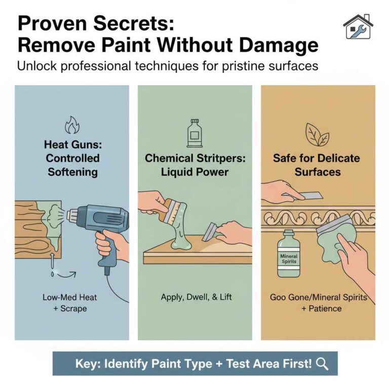 Proven Secrets: Remove Paint Without Damage