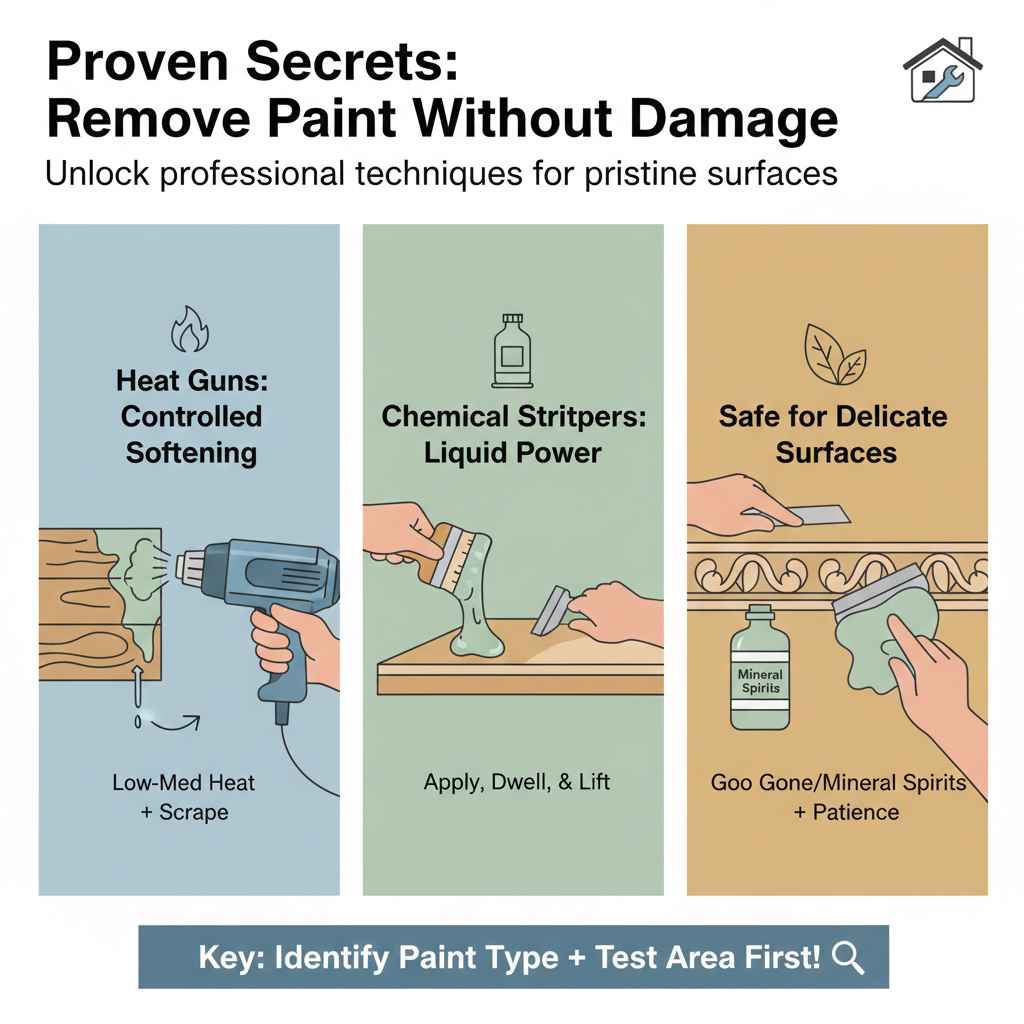 Proven Secrets: Remove Paint Without Damage