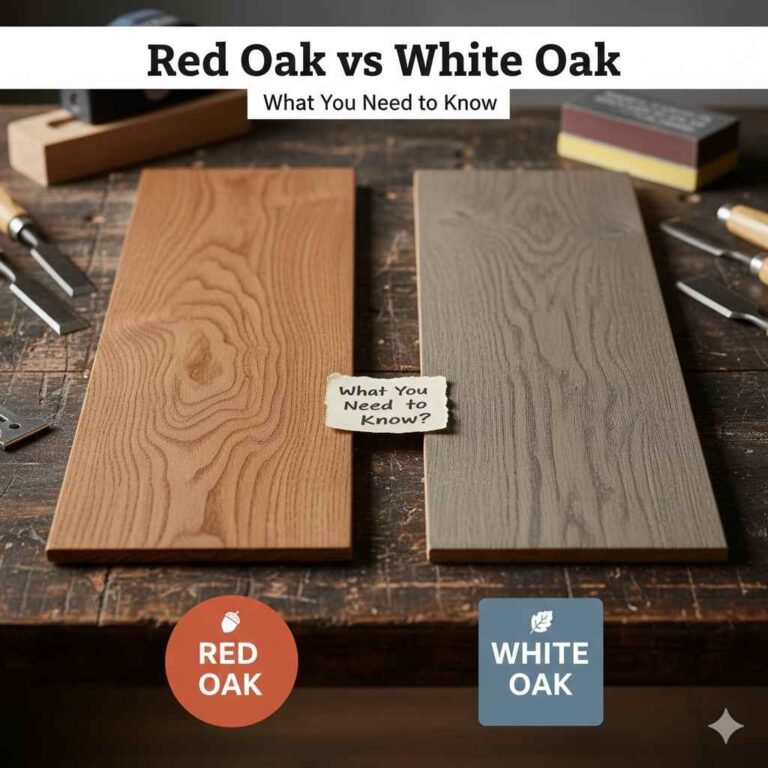 Red Oak vs White Oak