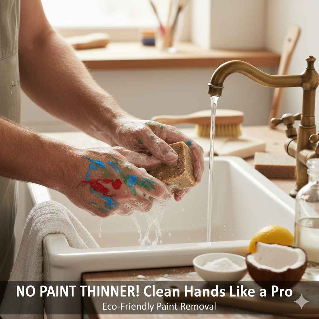Remove Paint From Hands Without Paint Thinner Like a Pro