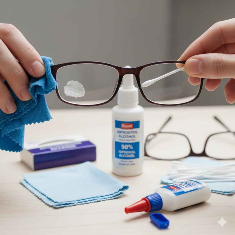 Remove Super Glue From Plastic Lenses Safely