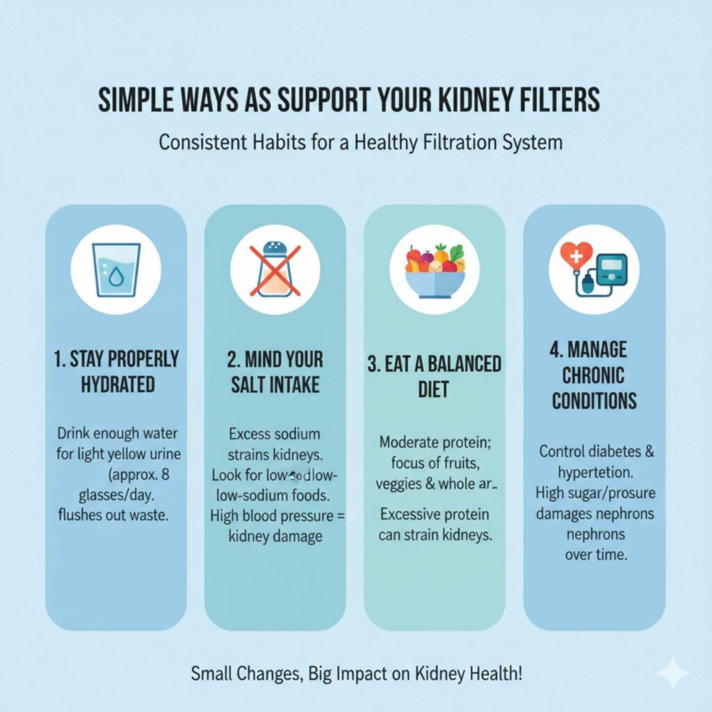 Simple Ways to Support Your Kidney Filters