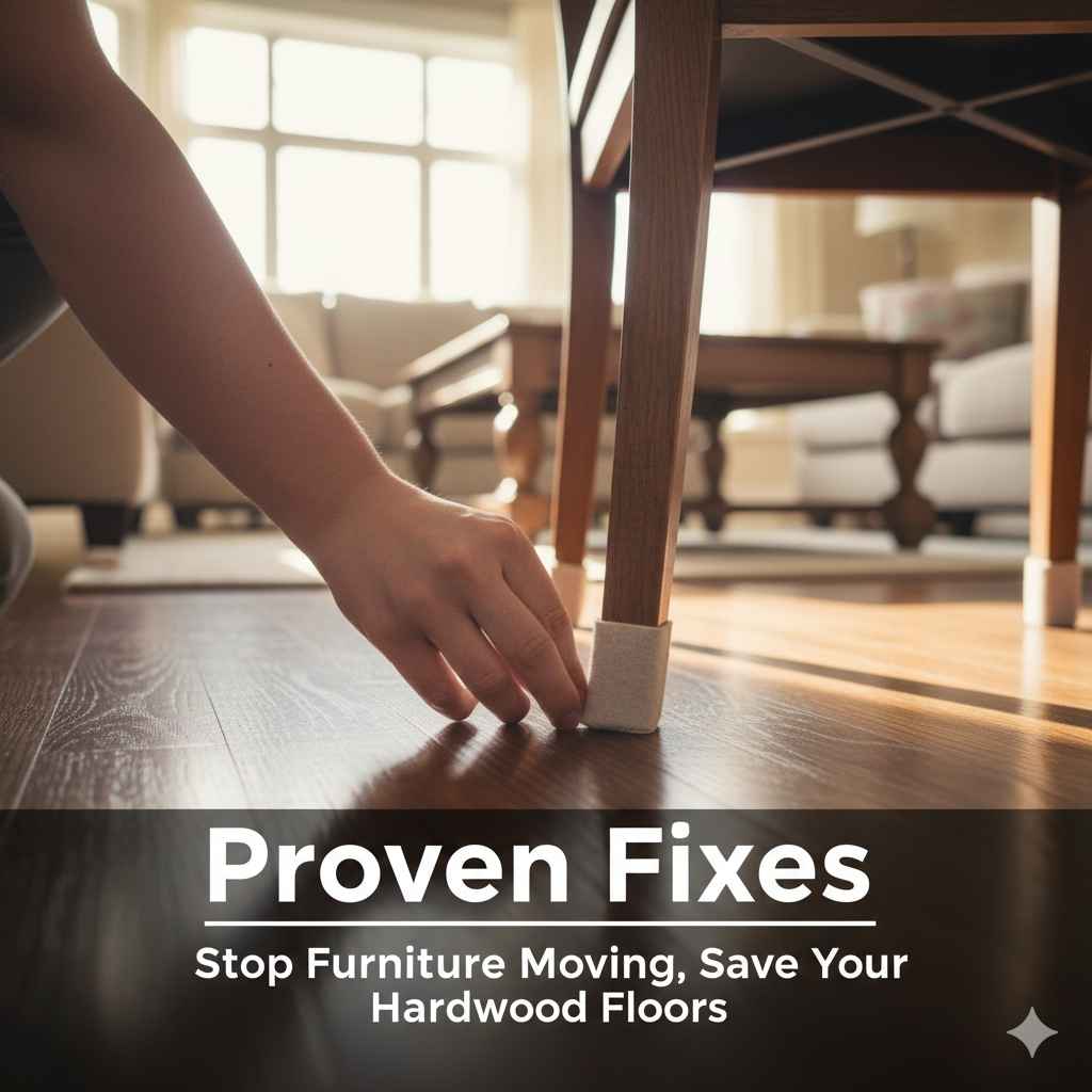 Stop Furniture Moving Hardwood Floors