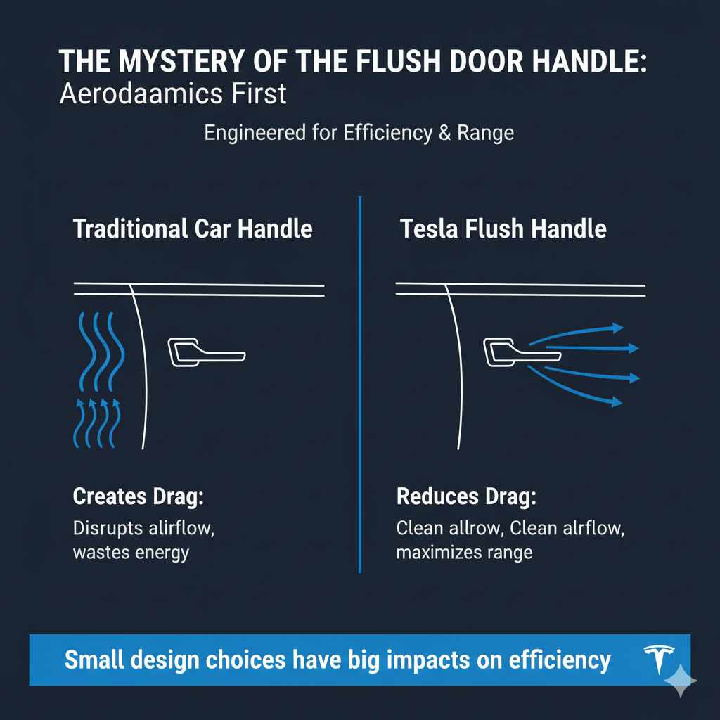 The Mystery of the Flush Door Handle