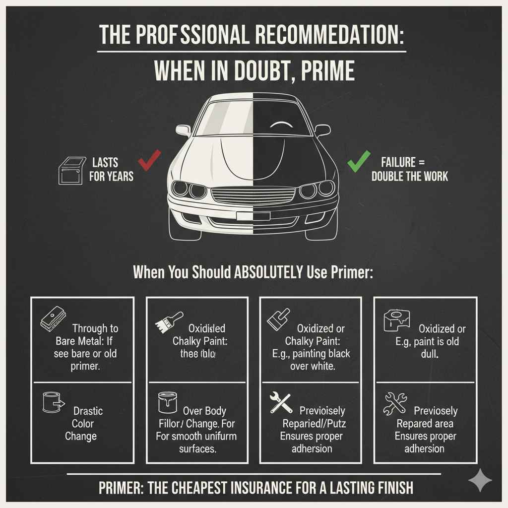 The Professional Recommendation When in Doubt, Prime