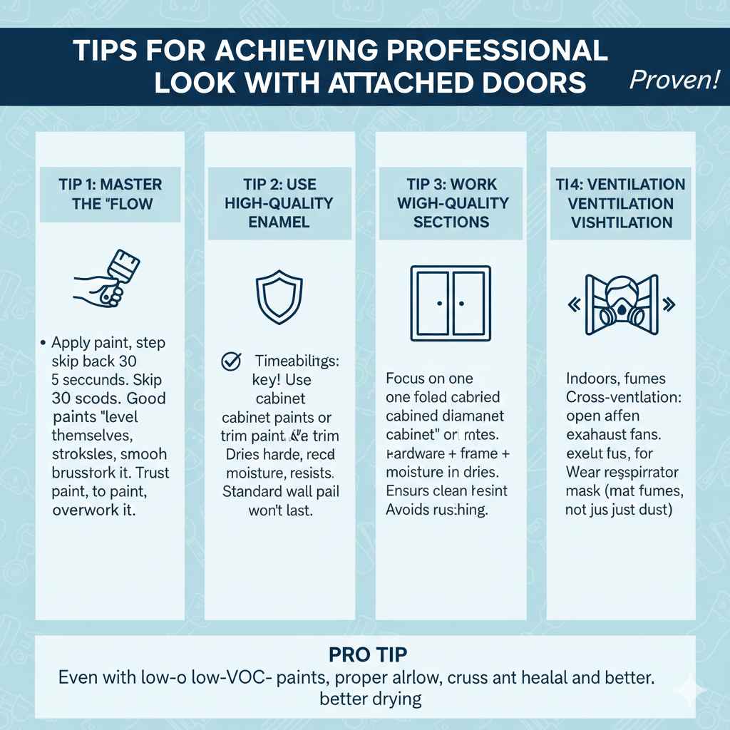 Tips for Achieving a Professional Look with Attached Doors