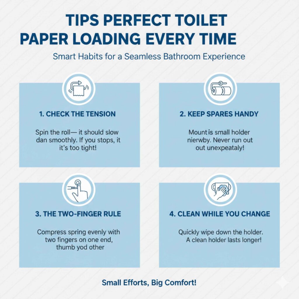Tips for Perfect Toilet Paper Loading Every Time